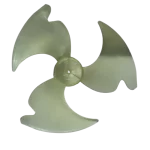 Aspa de Ventilador Hisense K2034933 – Perspectiva Frontal Aspa ventilador Hisense K2034933 en ángulo frontal, repuesto para aire acondicionado