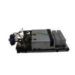 Caja de control electrónica 17222000009750 vista lateral con disipador y cables