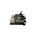 Caja electrónica MX-KF50W vista frontal con conectores múltiples y estructura reforzada