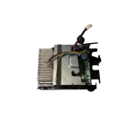 Caja electrónica MX-KF50W vista frontal con conectores múltiples y estructura reforzada