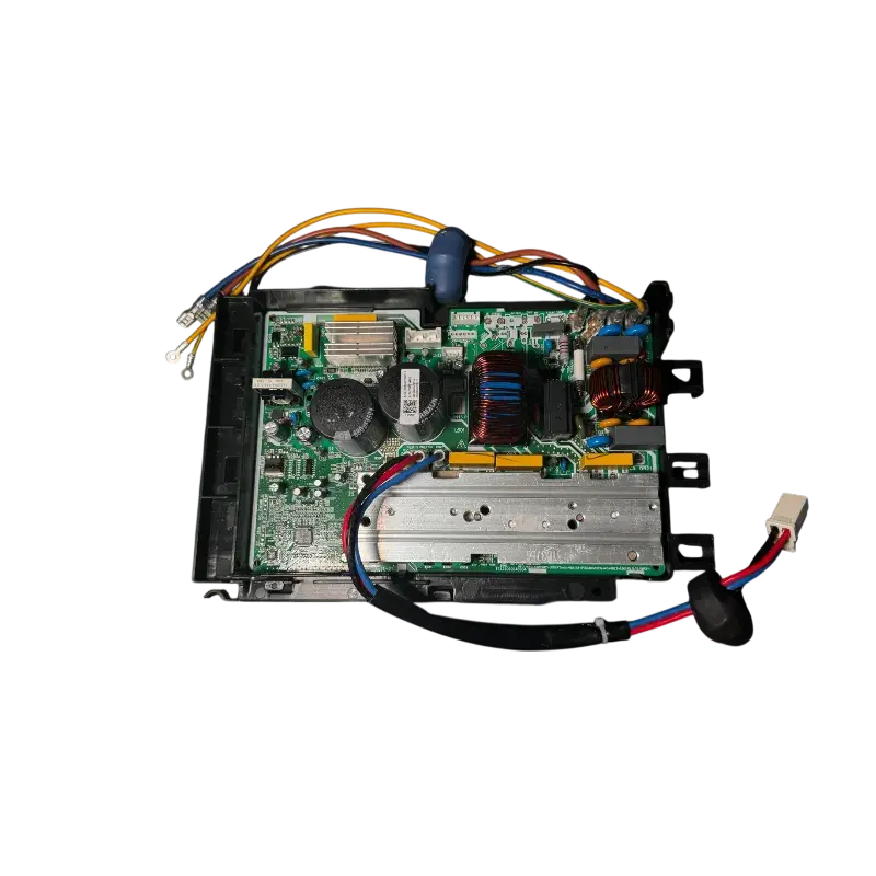 Caja Electrónica inverter Midea 220V MX-KF64W/BP3N1-X330 con número de parte 17222000034482, vista detallada de componentes integrados.