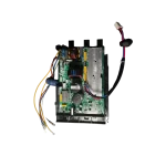 Caja Electrónica inverter Midea 220V MX-KF64W/BP3N1-X330 con número de parte 17222000034482, vista detallada de componentes integrados.