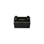 Vista frontal del Fan Motor Capacitor 4UF/450V-S3-B-CP(2+2) con terminales dobles metálicos