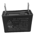 Capacitor 1.5UF 450V EAE31891706 Para aire acondicionado LG