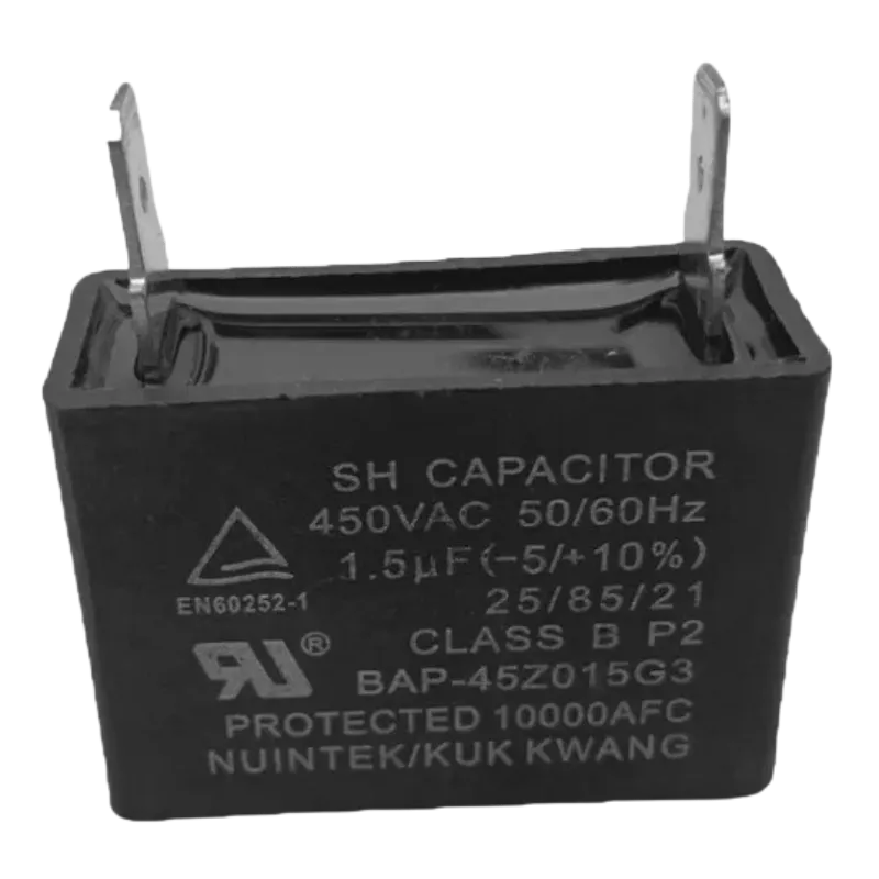 Capacitor 1.5 µF 450 V LG EAE31891706 vista frontal