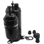 Compresor rotativo ATN150D30UFZA con conexiones de cobre y accesorios