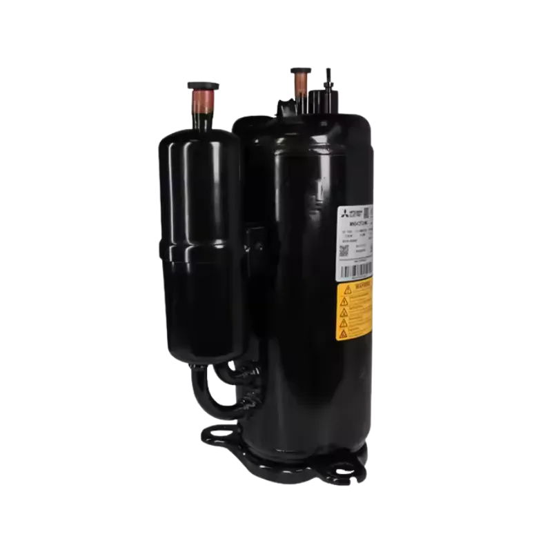 Compresor Rotativo Mitsubishi LN32NQAMC vista frontal con tanque acumulador