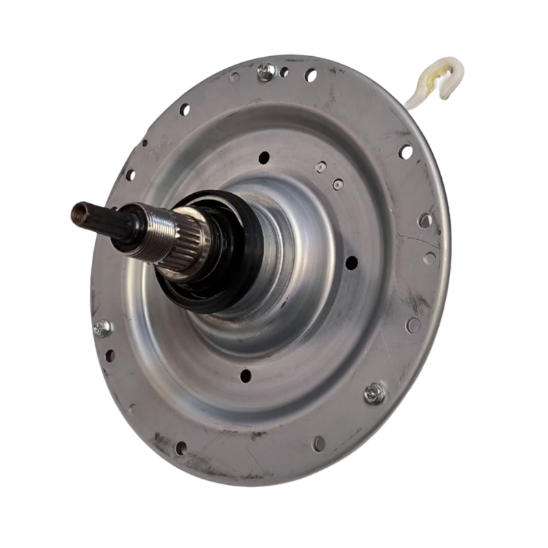 Embrague y Acoplamiento LG AEN73131404 | Repuesto Original de Transmisión Vista superior del conjunto de embrague y acoplamiento AEN73131404 para lavadora LG, mostrando el eje estriado principal.