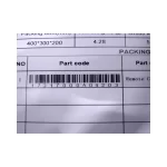 Vista superior del control Midea RG57A2/BGEF con pantalla LCD Control remoto Midea RG57A2/BGEF con display y botones funcionales