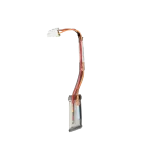 Primer plano del fusible térmico del sensor de descongelación para nevera LG, referencia ACM73919208.