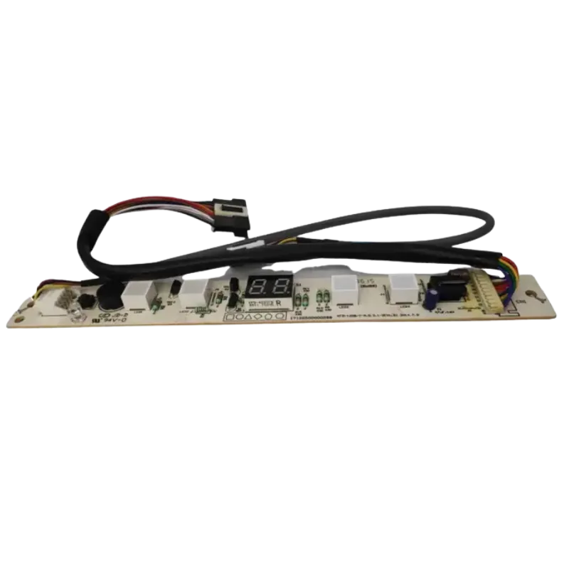 display board subassembly 17122500000235 con botones de control y cableado integrado.