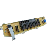 Placa Display PCB LG EBR83079903 con pantalla frontal digital Display PCB LG EBR83079903 con pantalla integrada y conectores tipo clip, ideal para lavadoras automáticas.