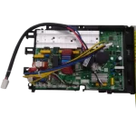 Electronic Control Box 17222000026694 Midea con cinta métrica mostrando dimensiones