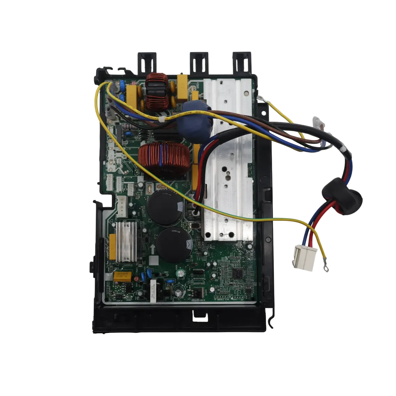 Electronic Control Box 17222000034282 Midea Vista Superior Vista superior de la Electronic Control Box 17222000034282 Midea con placa y conectores