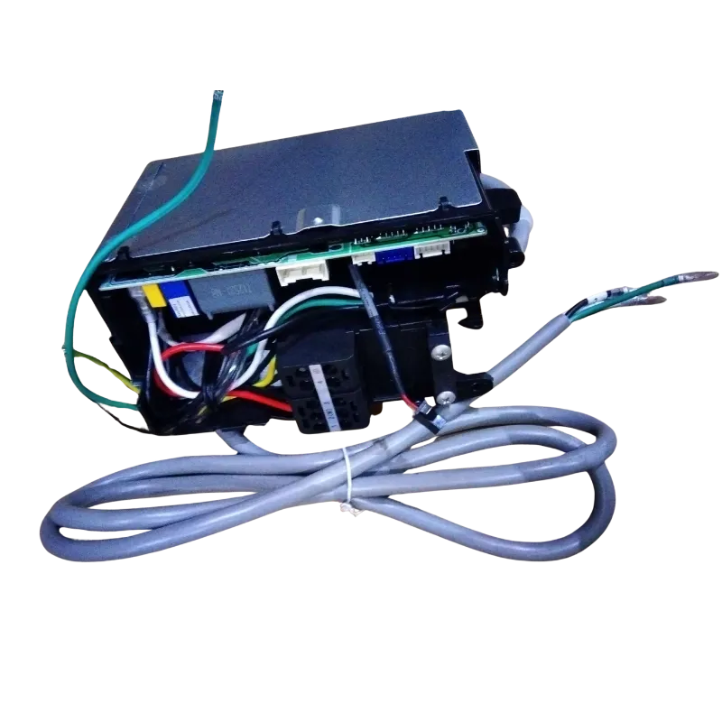 Electronic Control Box Midea 17222000030534 vista lateral con cables conectores