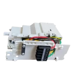 Electronic Control Box 17222000034014 Midea con conectores de colores y carcasa protectora plástica