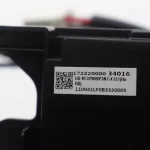 Etiqueta del Electronic Control Box Midea 17222000034016 con código de parte