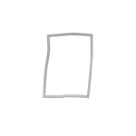 Gasket Assembly, Door ADX52752661 | Empaque de Puerta Original LG