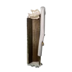 Evaporador Midea 12000 BTU vista superior con conexiones de cobre