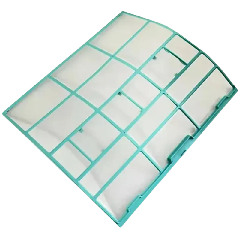 Filtro de aire Midea SA-KF26G/N1Y-AF-13 con malla integrada y forma curva