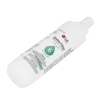 Filtro de agua LG LT700P AGF80300702 horizontal con etiqueta visible y duración de 6 meses.