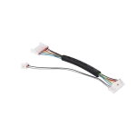Vista lateral del cable Harness LG EAD60714618 con conector blanco principal