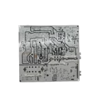 Vista posterior del Inverter Module Subassembly ref. 17122000045338 con trazas de cobre y puntos de soldadura