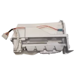 Vista trasera del Kit de Fábrica de Hielo LG 5989JQ1001H donde se aprecia el arnés de cableado y el conector principal para la instalación.