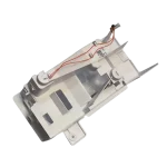 Perspectiva del ensamblaje completo de fábrica de hielo LG 5989JQ1001H, mostrando su estructura integral y diseño de montaje.