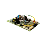 Tarjeta Midea con vista en ángulo y componentes internos