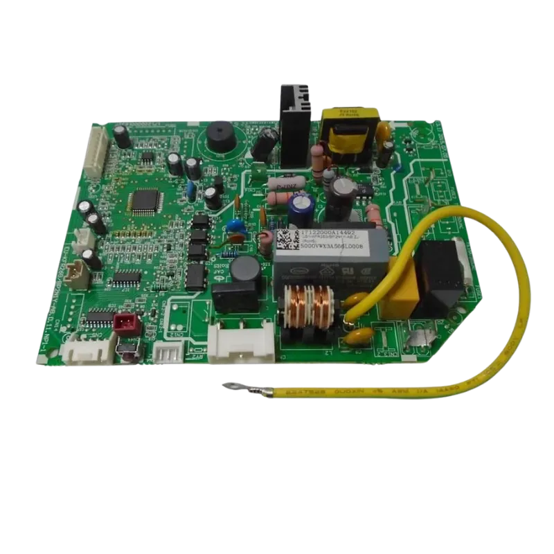 Main Control Board Midea 17122000A14492 | PCB electrónica para unidad interna de aire acondicionado Main Board Midea 17122000A14492 para unidad interior, PCB con componentes electrónicos y etiqueta de referencia visible.