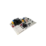 Placa Main Control Board 17122000021368 Midea vista lateral derecha con componentes visibles.