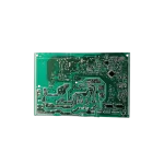 Reverso de la tarjeta electrónica Main Control Board 17122000021368 Midea con trazado PCB visible.