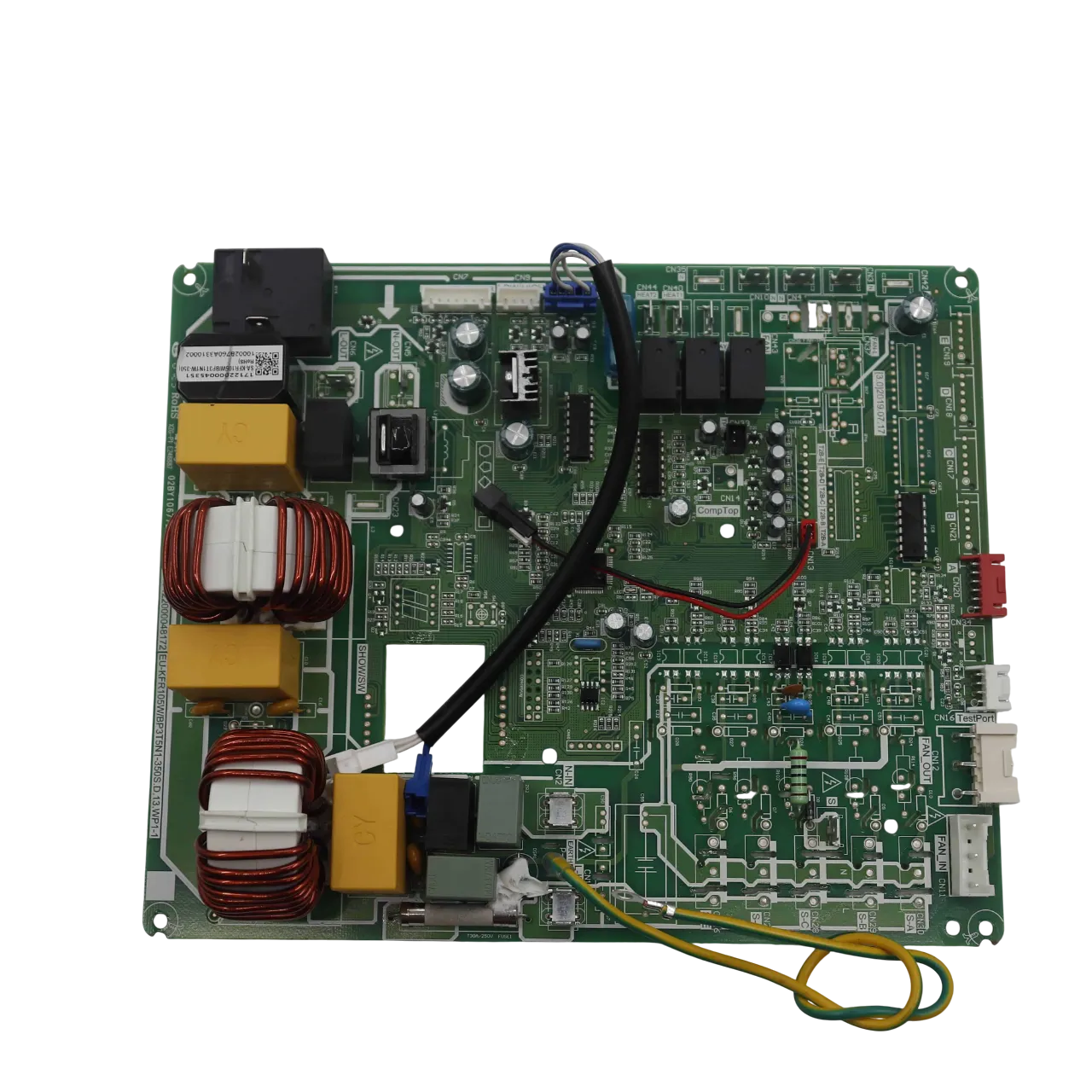 Vista frontal Main-control-Board 17122000045351 aire acondicionado exterior