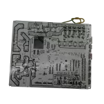 Vista posterior de la placa de control 17122000045351 aire acondicionado exterior