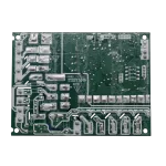 Placa de Control Principal 17122000047848 (Outdoor) – Cara posterior Vista trasera de la Main Control Board 17122000047848