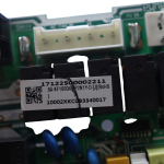 Detalle de relés y conectores de la Main Control Board 17122500002211