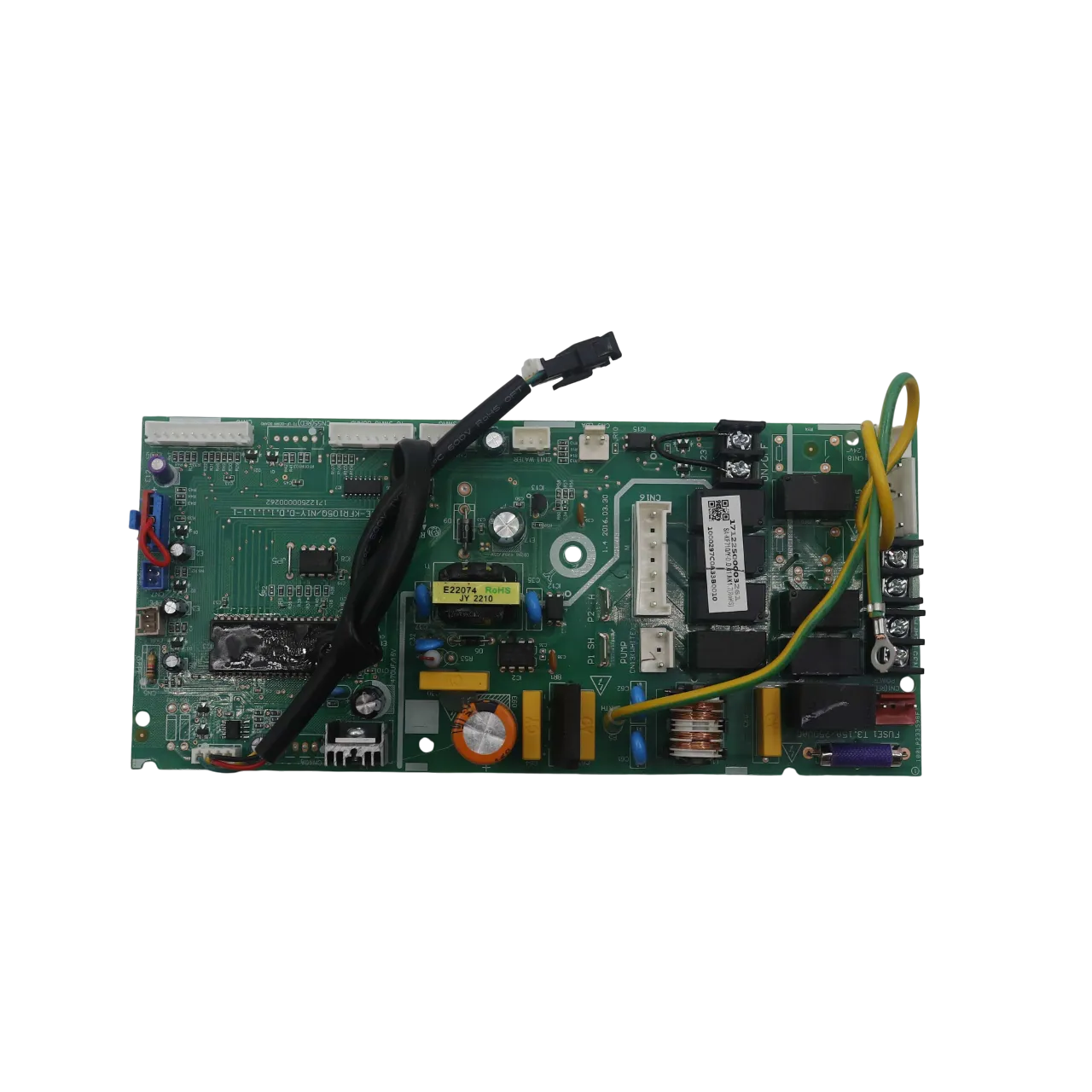 Vista frontal main-control-board- 17122500003261 aire acondicionado interior