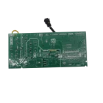 Vista posterior de la placa de control 17122500003261 aire acondicionado interior