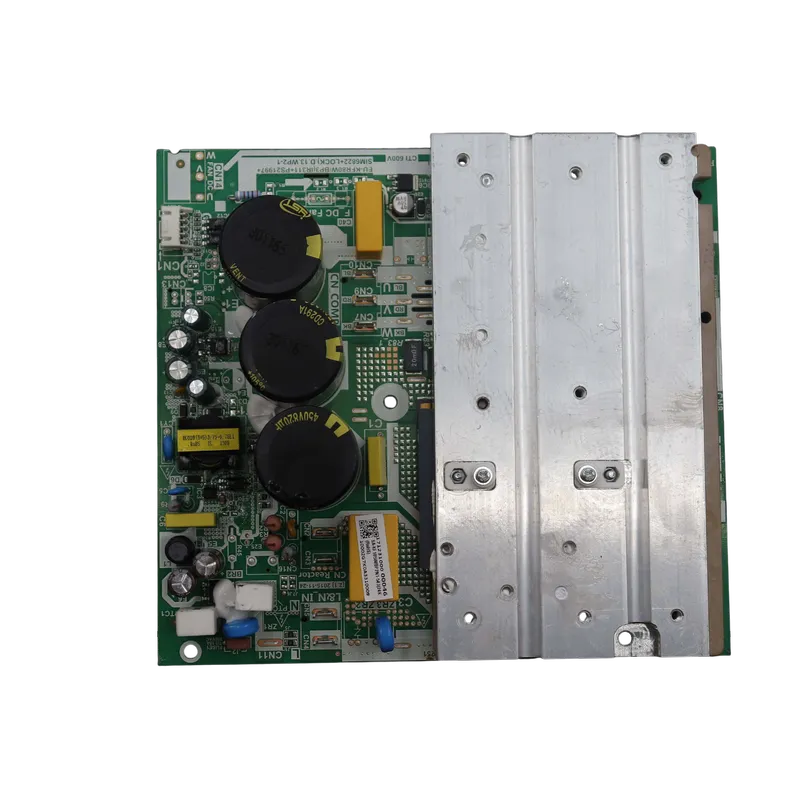 Vista frontal de la placa Main control Board 17123100000046 aire acondicionado (outdoor)