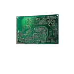 Reverso de la tarjeta main control board Midea 17122000046959 con pistas de circuito.