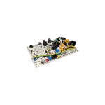 Main Control Board Midea 17122000047501 vista diagonal con cableado.