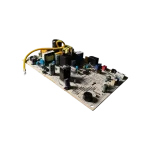 Control Board Midea 17122000051947 vista derecha Main control Board Midea 17122000051947 desde el lado derecho