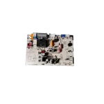 Main Control Board Midea 17122000054363 vista superior con conectores Main control Board Midea 17122000054363 vista superior con componentes y conectores visibles