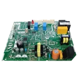 Main control board 17123000009217 vista angular con capacitores y transformadores