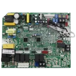 Main Control Board SA-KFR160DL/BP2 17122700001577 para aire acondicionado Midea Main Control Board Subassembly SA-KFR160DL/BP2 para aire acondicionado Midea, vista frontal de la tarjeta electrónica original