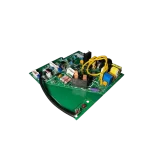 Vista lateral de Main Control Board para aire acondicionado con componentes visibles