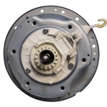 Mecanismo de Embrague LG AEN73131404 | Repuesto Genuino Vista inferior del embrague y acoplamiento AEN73131404 para lavadora LG, con detalle del mecanismo de engranajes.