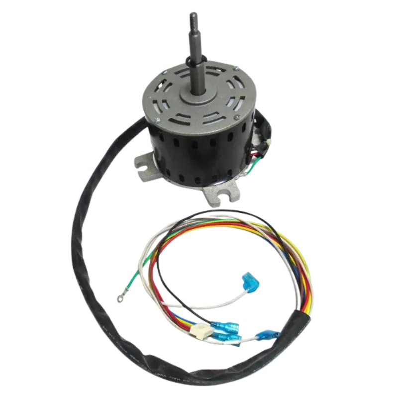 Motor asíncrono monofásico 11002012002957 con cableado completo para aire acondicionado