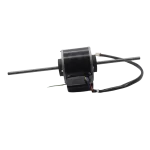 Motor asíncrono YKSS-130-4-1L 230V doble eje para aire acondicionado